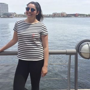 Madewell x Sezane Striped Top